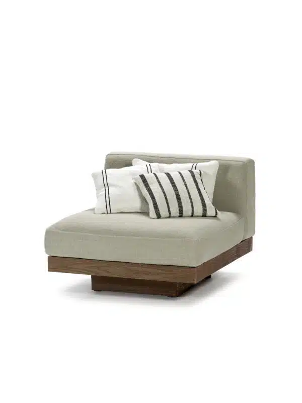 Bench siege unique sand cognac indoor Rudolph – Image 3