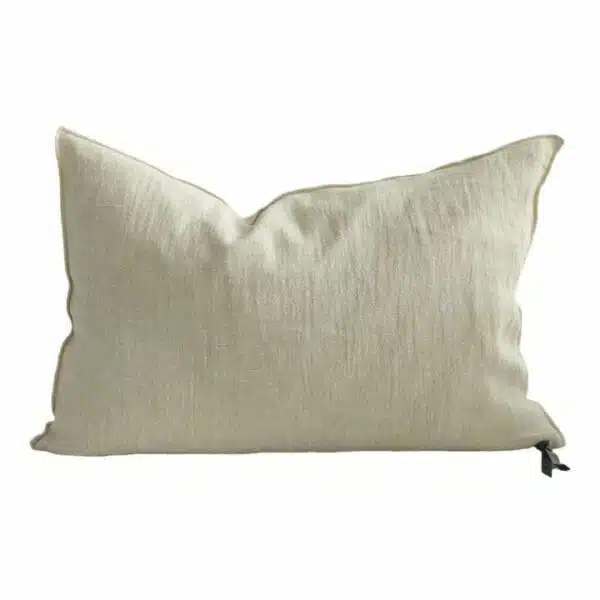 Coussin vice versa crépon de lin 40X60 FIOR DI LATTE
